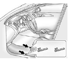 Removing and Replacing the Floor Mats