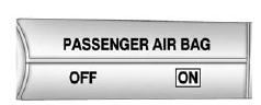 Passenger Airbag Status Indicator 